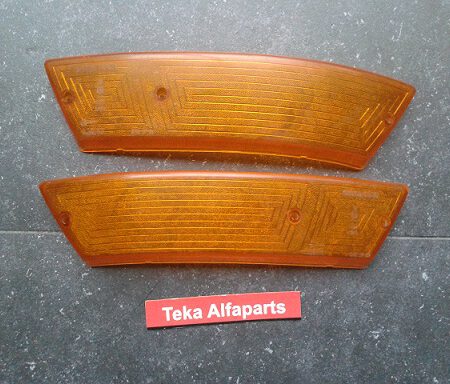 Alfa Spider / Blinker Glas / Turn Signal Indicator Lens / Clignotant Glace / Pinker