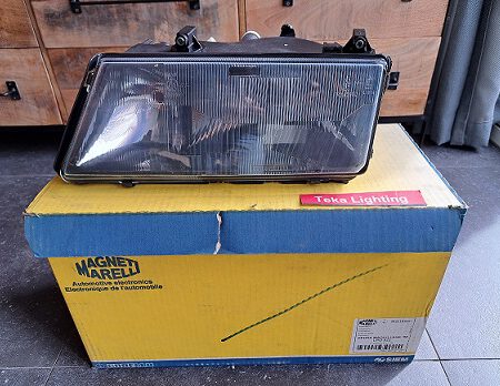 Lancia Dedra 1998→ / Koplamp / Scheinwerfer / Headlight / Phare / Magneti Marelli LPD922 712400101129 / Links