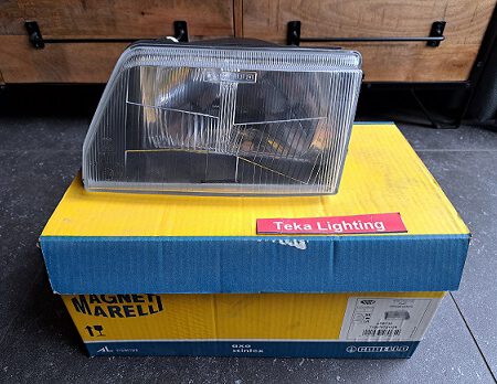 Fiat Cinquecento (170) / Koplamp / Scheinwerfer / Headlight / Phare / Magneti Marelli LPB732 712379721129 / Links