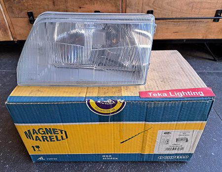 Fiat Cinquecento (170) / Koplamp / Scheinwerfer / Headlight / Phare / Magneti Marelli LPB312 712352541129 / Links