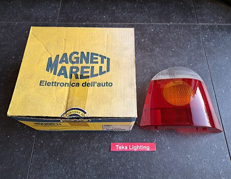 Renault Twingo I / Achterlicht Lampglas / Rücklicht Glas / Tail light Lens / Feu Arrière Glace / Magneti Marelli LLB251 712369608999 / Rechts