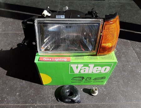 Fiat Tipo I (160) / Koplamp / Scheinwerfer / Head Lamp / Phare / Valeo 063147 / Links